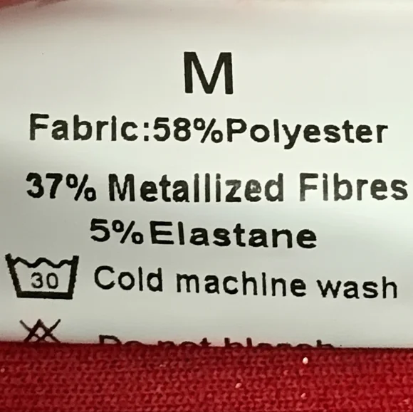 Glam Red Sparkly Draped Bodycon Midi Dress Backless Lace Up Holiday Party Size M - Picture 8 of 15